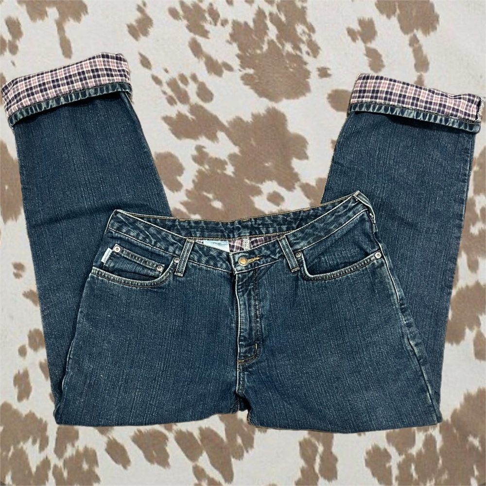 Carhartt Flannel Lined Relaxed Fit Jeans - Picture 1 of 4